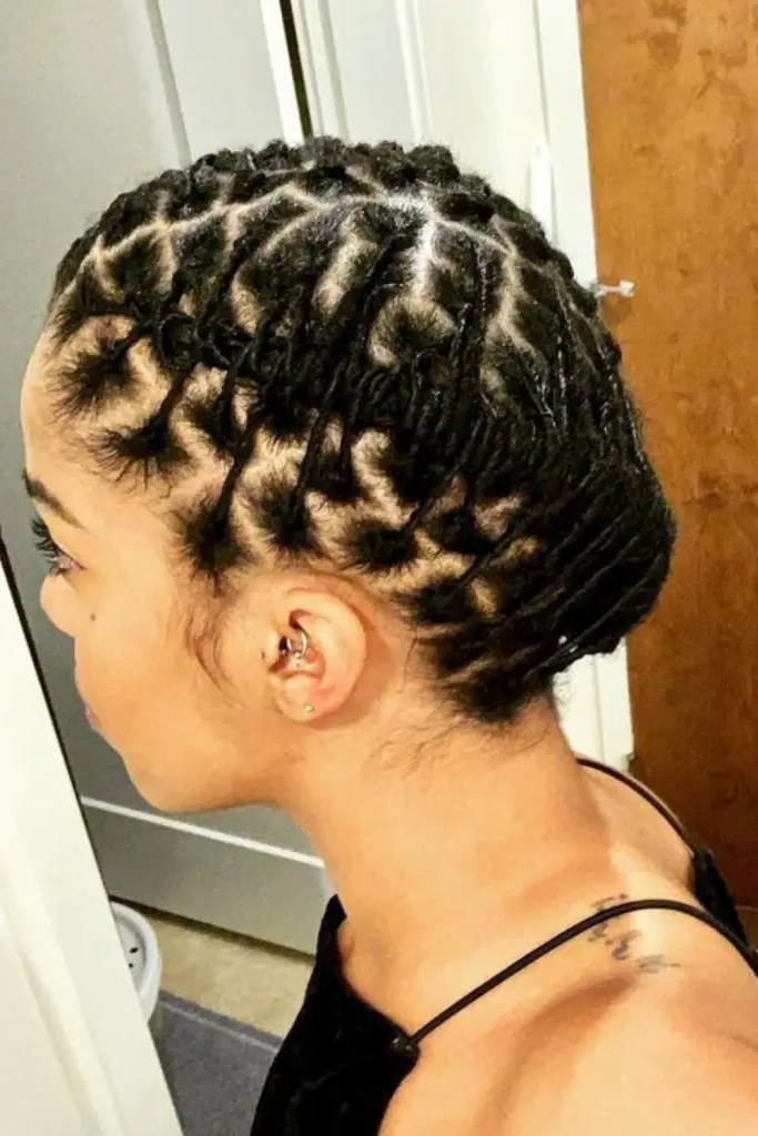 Low-Profile Sleek Roll Hairstyle