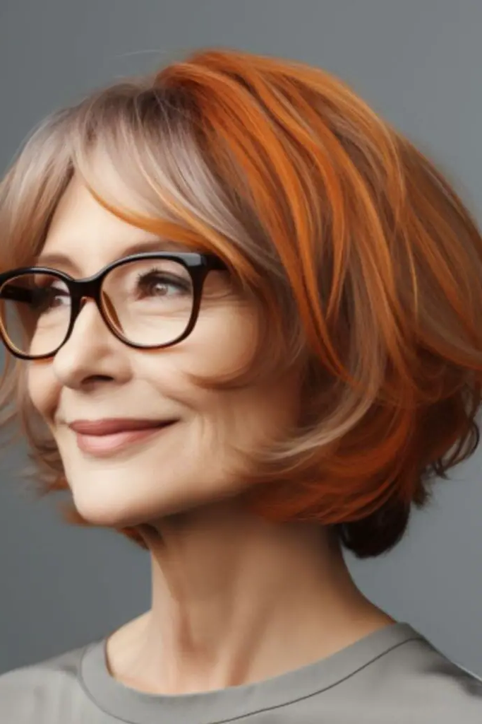 Angled Bob with Highlights