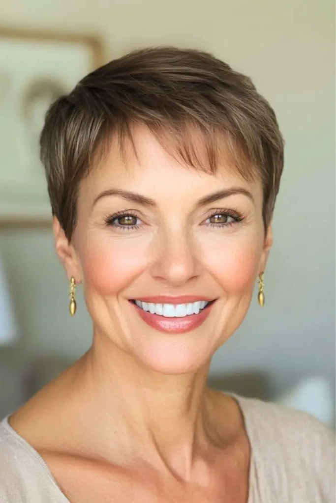 Boyish Pixie Crop for Women