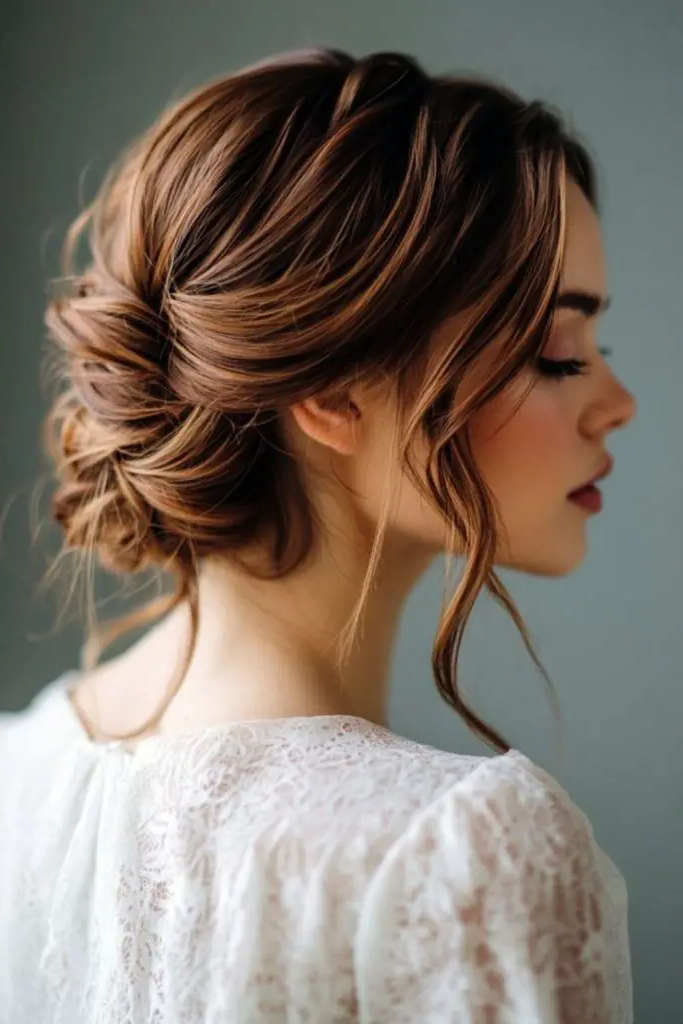 Low Chignon Hairstyle