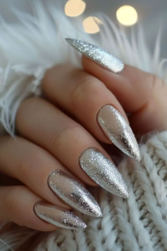 Silvery Moonlight Nail Polish