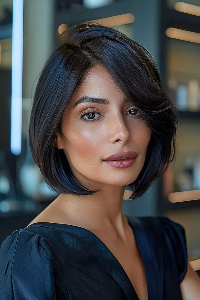 Sleek Cleopatra Bob